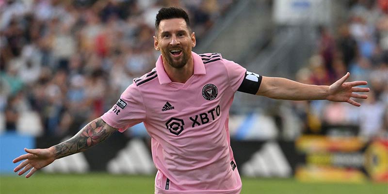 Messi hiện đang chơi bóng tại CLB Inter Miami thuộc giải Nhà nghề Mỹ