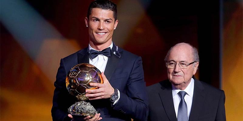 CR7 sở hữu cho mình đến 5 danh hiệu Quả Bóng Vàng quý giá